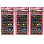 Ashley Productions Non-Magnetic Mini Whiteboard Erasers, Character Building, 10 Per Pack, 3 Packs (ASH78004-3)~#|#~sp132863866_sc7