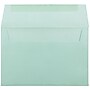 JAM Paper A9 Invitation Envelopes, 5.75 x 8.75, Aqua Blue, 50/Pack (157461i)~#|#~sp132864640_sc7