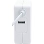 Manhattan Power Delivery Wall Charger with Built-in USB-C Cable, 60-Watts, White, (180245)~#|#~sp132865644_sc7