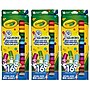 Crayola Pip Squeaks Washable Markers, Conical Tip, Assorted, 16/Box, 3 Boxes (BIN588703-3)~#|#~sp132957896_sc7
