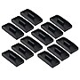 CLI Erase Magnetic Whiteboard Eraser with Storage for 2 Markers, Black, 12/Pack (CHL74530-12)~#|#~sp132958063_sc7