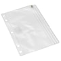 CLI Zipper Pencil Pouch, Clear, 24/Bundle (CHL76370-24)~#|#~sp132958081_sc7