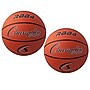 Champion Sports Intermediate Rubber Basketball, Orange/Black, Pack of 2 (CHSRBB4-2)~#|#~sp132958201_sc7
