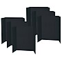 Pacon Corrugated Cardboard Presentation Board, 48" x 36", Black, 6/Pack (PAC3766-6)~#|#~sp132959273_sc7