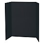 Pacon Corrugated Cardboard Presentation Board, 48" x 36", Black, 6/Pack (PAC3766-6)~#|#~sp132959274_sc7