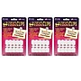StikkiWorks StikkiCLIPS Adhesive Clips, White, 30 Per Pack, 3 Packs (STK01420-3)~#|#~sp132959775_sc7