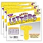 TREND 4" Sparkle Casual Uppercase Ready Letters, Yellow, 71/Pack, 3 Packs (T-1616-3)~#|#~sp132959929_sc7
