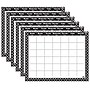 TREND Moroccan Black Wipe-Off Calendar, Monthly, Pack of 6 (T-27023-6)~#|#~sp132959964_sc7
