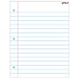 Trend Enterprises Notebook Paper Wipe-Off Chart Laminated Paper Dry-Erase Whiteboard, 17" x 22", 6/Bundle (T-27308-6)~#|#~sp132959971_sc7