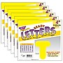 TREND 4" Casual Uppercase Ready Letters, Yellow, 71/Pack, 6 Packs (T-464-6)~#|#~sp132959994_sc7