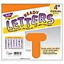TREND 4" Casual Uppercase Ready Letters, Orange, 71/Pack, 6 Packs (T-475-6)~#|#~sp132960018_sc7