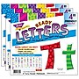 TREND 4" Patchwork Furry Friends Friendly Combo Ready Letters, Multicolored, 225/Pack, 3 Packs (T-79801-3)~#|#~sp132960084_sc7