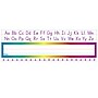 Scholastic Teacher Resources Alphabet / Number Line Name Plates, 12" x 4", 36 Per Pack, 3 Packs (TF-1528-3)~#|#~sp132960270_sc7