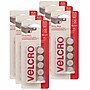 VELCRO® Sticky Back™ 5/8" Diameter, Round Hook & Loop Fastener, White, 15 Per Pk/6 Sets (VEC90070-6)~#|#~sp132960345_sc7