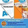 Cling-rite Removable Dry Erase Sheets Roll, 100' Roll, White (CGS1003CLINGRITE)~#|#~sp132965644_sc7