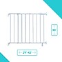 Summer Infant Top of Stairs Simple to Secure Metal Gate (27210B)~#|#~sp133313827_sc7