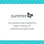 Summer Infant Top of Stairs Simple to Secure Metal Gate (27210B)~#|#~sp133313828_sc7