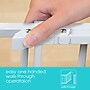 Summer Infant Top of Stairs Simple to Secure Metal Gate (27210B)~#|#~sp133313831_sc7
