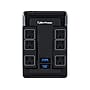 CyberPower Home Theater 6-Outlet Adapter, 1680 Joules, Black (HT600WSU2A)~#|#~sp133417408_sc7
