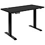 Flash Furniture Regent Manor 48"W Rectangular Adjustable Standing Electric Desk with Office Chair, Black (BNBLX5STDBK)~#|#~sp133534936_sc7