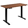 Flash Furniture Regent Manor 48"W Rectangular Adjustable Standing Electric Desk with Office Chair, Mahogany/Black (BNBLX5STDR)~#|#~sp133534947_sc7