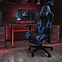 Flash Furniture X30 Ergonomic LeatherSoft Swivel Gaming Chair, Blue (CH187230BL)~#|#~sp133535022_sc7