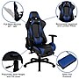 Flash Furniture X30 Ergonomic LeatherSoft Swivel Gaming Chair, Blue (CH187230BL)~#|#~sp133535030_sc7