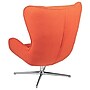 Flash Furniture Fabric Swivel Wing Chair, Orange (ZBWINGORGFAB)~#|#~sp133535300_sc7