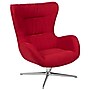 Flash Furniture Fabric Swivel Wing Chair, Red (ZBWINGREDFAB)~#|#~sp133535304_sc7