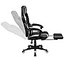 Flash Furniture Optis 52"W Laminate Rectangle Gaming Desk  Bundle, White (BLNX40RSG1031WH)~#|#~sp133535445_sc7