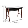 Flash Furniture 42" Home Office Writing Computer Desk with Drawer, Black (GCMBLK60BKWAL)~#|#~sp133536272_sc7