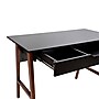 Flash Furniture 42" Home Office Writing Computer Desk with Drawer, Black (GCMBLK60BKWAL)~#|#~sp133536276_sc7