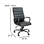 Flash Furniture Whitney Ergonomic LeatherSoft Swivel Executive Chair, Black (GO2286HBKBK)~#|#~sp133536283_sc7