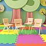 Flash Furniture Whitney Plastic Student Stackable Chair, Natural, 4 Pack (4YUYCX4001NAT)~#|#~sp133537623_sc7