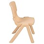 Flash Furniture Whitney Plastic Student Stackable Chair, Natural, 4 Pack (4YUYCX4001NAT)~#|#~sp133537743_sc7