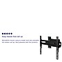 Flash Furniture FLASH MOUNT Full Motion TV Wall Mount, 100LB Max (RAMP006)~#|#~sp133539410_sc7