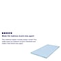 Flash Furniture Capri Comfortable Sleep Twin Size Cooling Gel Memory Foam Mattress Topper, Blue, 39" x 75.5" x 3" (MRM353T)~#|#~sp133539620_sc7