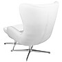 Flash Furniture LeatherSoft Swivel Wing Chair with Ottoman, White (ZBWINGCHOTWHLEA)~#|#~sp133541408_sc7