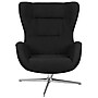 Flash Furniture Fabric Swivel Wing Chair, Black (ZBWINGBKFAB)~#|#~sp133541646_sc7