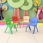 Flash Furniture Plastic School Chair with 10.5" Seat Height, Assorted Colors, 4-Pieces(4YUYCX4003MULTI)~#|#~sp133541713_sc7