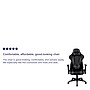 Flash Furniture X20 Ergonomic LeatherSoft Swivel Reclining Gaming Chair, Gray (CH1872301GY)~#|#~sp133542159_sc7