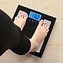 Escali USHM180G Glass Body Fat, Water, Muscle Mass Scale, 400 Lb 180 Kg~#|#~sp134140117_sc7