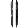 Pilot FriXion Ball Clicker Erasable Gel Pens, Fine Point, Black Ink, 2/Pack (31460)~#|#~sp134165570_sc7