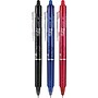 Pilot FriXion Ball Clicker Erasable Gel Pens, Fine Point, 0.7mm, Assorted Ink, 3/Pack (31467)~#|#~sp134165571_sc7