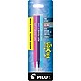 Pilot FriXion Ball Erasable Gel Pen Ink Refill, Fine Tip, Pink/Purple/Turquoise Ink, 3/Pack  (77336)~#|#~sp134165595_sc7