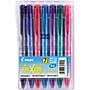 Pilot FriXion Ball Clicker Erasable Gel Pens, Extra Fine Point, Assorted Ink, 7/Pack (32509)~#|#~sp134165641_sc7