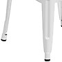 Flash Furniture Kai Industrial Metal Barstool without Back, White (CH3132030WH)~#|#~sp134593630_sc7
