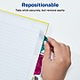 Avery UltraTabs Repositionable Margin Tabs, 2.5" x 1", Holographic Jewel Tone Prism Designs, 4 Tabs/Pad, 4 Pads (74147)~#|#~sp134674918_sc7