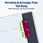 Avery UltraTabs Repositionable Margin Tabs, 2.5" x 1", Holographic Jewel Tone Prism Designs, 4 Tabs/Pad, 4 Pads (74147)~#|#~sp134675554_sc7