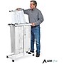 AdirOffice Steel Mobile Vertical Large File Storage Plan Center For Blueprints, White (614-WHI)~#|#~sp134865083_sc7
